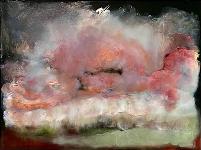 The Rain Dragon - a Paint Artowrk by Mary Vaste Gillis